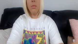 Enticing Blonde And Her Intense Pleasured Performance L