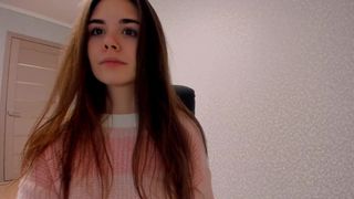 sexy shy babe takes off sweater