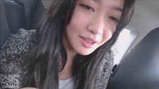 Reibug00 - In the Car ( dildo masturbation orgasm )
