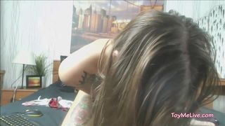 Naughty 18 Years Old Teen Cum in Panties Live