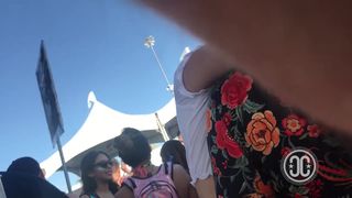 Candid Zone 1- Schoolgirl Raver