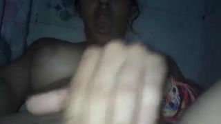 Colombian teen nude - Bella drink her squirt 1