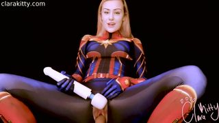 Clara Kitty Captain Marvel