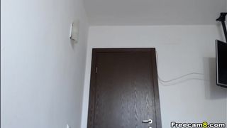 Sexy Babe Sucks on a Huge Cock