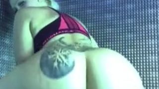 Becky Crocker leaking everywhere