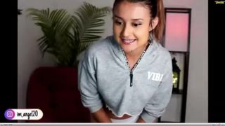 _angel_wild Brief Video In Crop Top Showing Great Ass