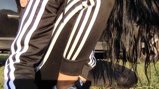 bunny vic perfect body couple street part.1