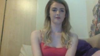 sexystudent93 in red vest top