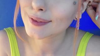 emmbielle covering tits