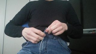 Tout nue + masturbation