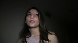 The hot spanish girl, in your first sex video