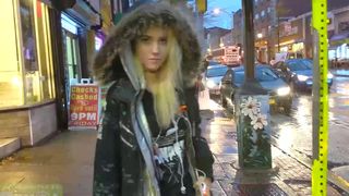 Lana Rain - Public Masturbation Flashing With Cum Lube