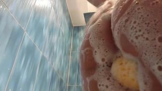 Nice babe under the shower