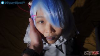 SpicyRice Rem x Dr Who cosplay