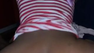 phat ass ebony teen riding  dick
