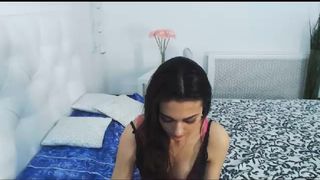 tinacherryx naked,spittin on tits and rubbin her pussy and fingerin it in private premium video 2016-09-12