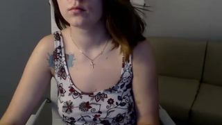 gracekiwii playing with her belly, jumping, smacking her ass in private premium video 2016-09-11