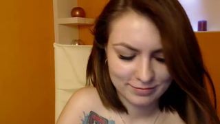 gracekiwii suckin her tits,fucking her pussy with her toy then fucking her ass with her fingers in private premium video 2016-09-11