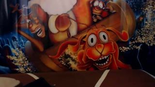 luckystartx playing all alone in her bed in private premium video 2016-09-11