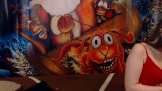 luckystartx playing all alone in her bed in private premium video 2016-09-11