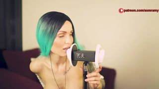 ASMR lick