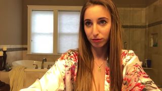 Christina Khalil livestream try on 1