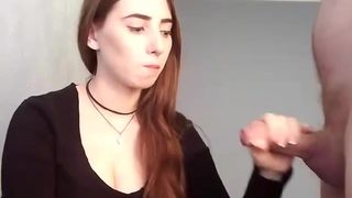 xxxxxrrr / beauty gives blowjob, handjob and titfuck