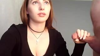 xxxxxrrr / beauty gives blowjob, handjob and titfuck