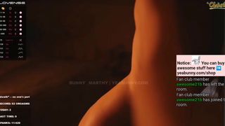 bunnymarthy finger spit suck