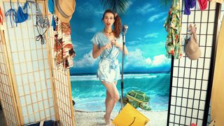 Piper Blush Army Dress