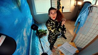 Piper Blush Army Dress