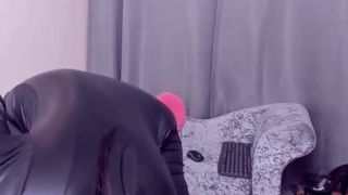 VanessaMyers fullbody latex outfit