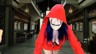 medakawaiigh money heist cosplay 2