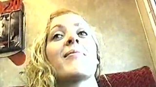 Amateur British on train