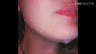 mouth fetish spit tongue 1