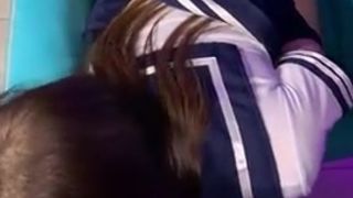Ellieleen1 (aka ellieleen11, ellieleen, elliemayli) BF blowjob and doggy sex OnlyFans private video