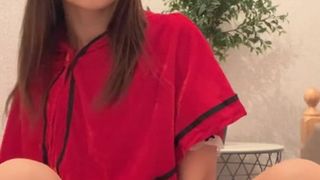 Ellieleen1 (aka ellieleen11, ellieleen, elliemayli) playing all alone and deep in my throat OnlyFans private video