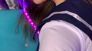 Ellieleen1 (aka ellieleen11, ellieleen, elliemayli) hitting her g spot and getting off for you OnlyFans private video