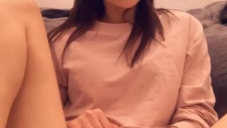 Ellieleen1 (aka ellieleen11, ellieleen, elliemayli) panties and her pussy and dirty solo show OnlyFans private video