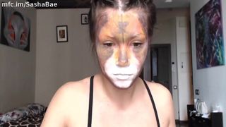 SashaBae_Lion_MAkeup