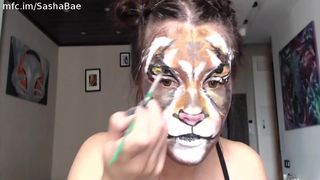 SashaBae_Lion_MAkeup