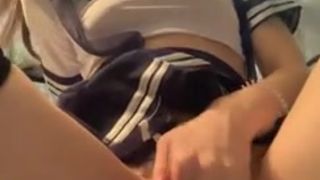 Ellieleen1 (aka ellieleen11, ellieleen, elliemayli) likes to play and still wet for you OnlyFans private video