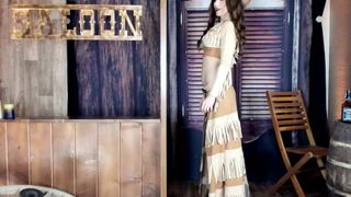 AdySweet Cowgirl Leather Tease