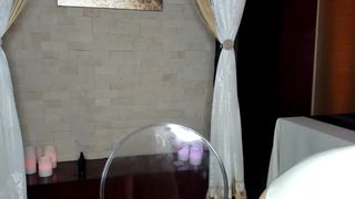 AdySweet White Latex Panties and Bra Tease