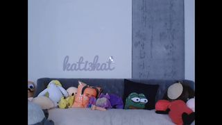 Kati3kat Dildo Ride Cumshow 18/04/20 - Pt 1