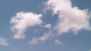 Barb cums in the pool