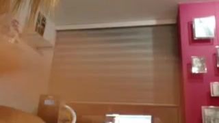 Nicole Hitman wearing white thong