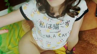 pitykitty, fuck machine, small tits, stockings, skinny,