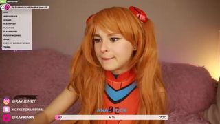 Asuka Langley Soryu sucks Shinji's dick