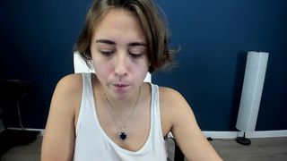 _tipsy_type nipples piercing sticks out under shirt